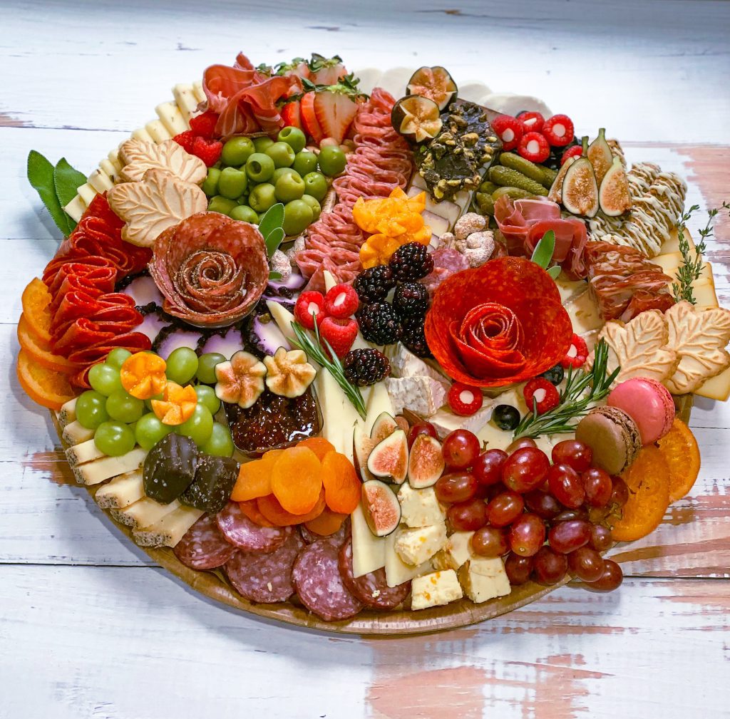 large charcuterie board